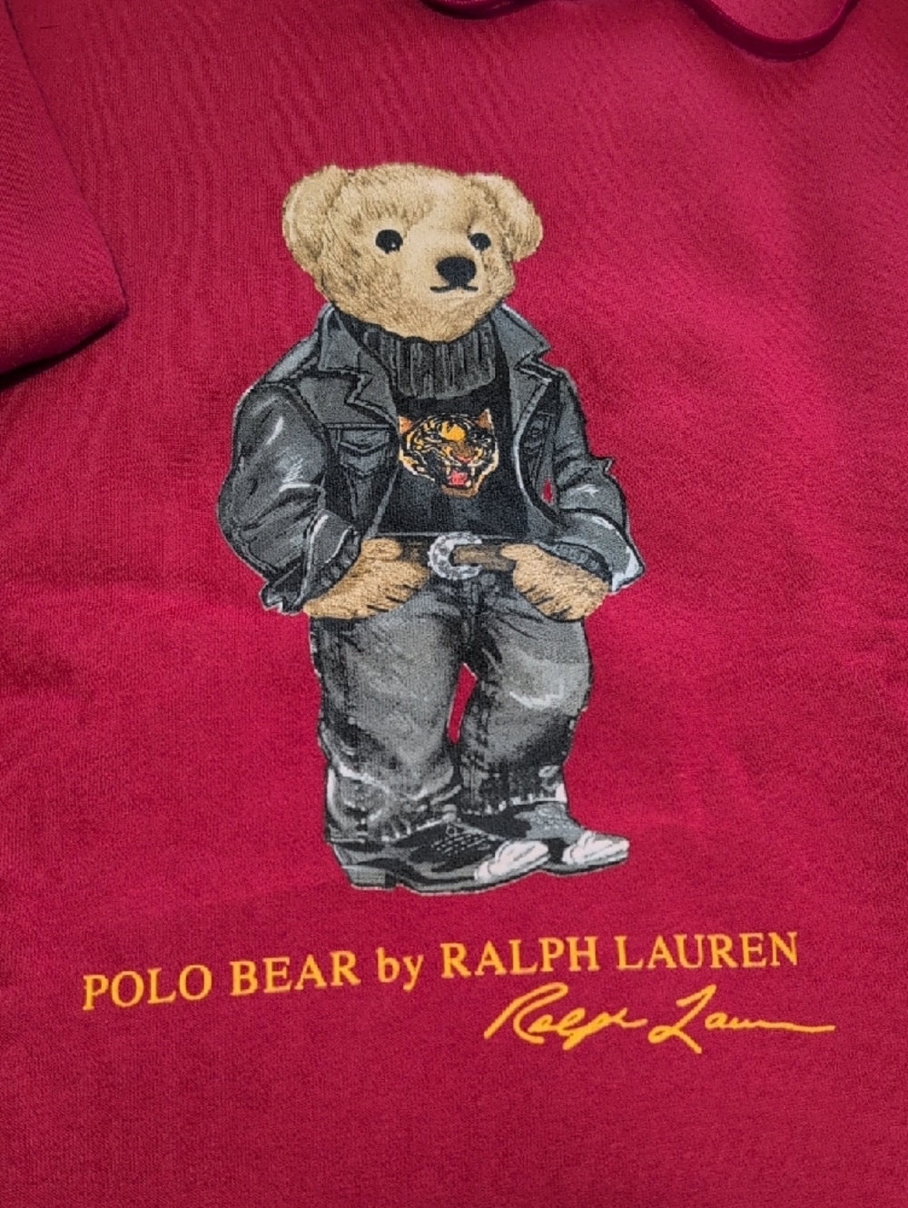 Polo by Ralph Lauren Red Bear Hoodie - Picture 8 of 11